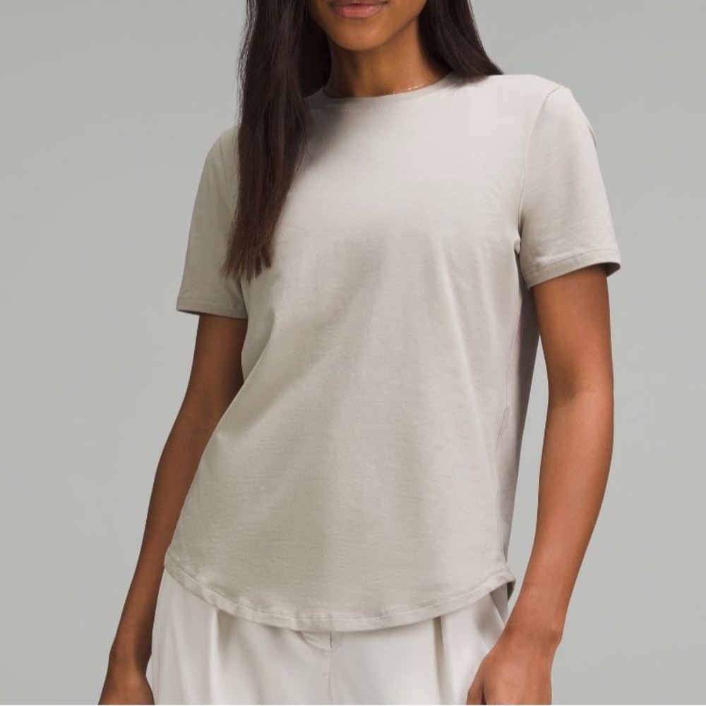 ⸻

Lululemon Love Crewneck Curved Hem T-Shirt